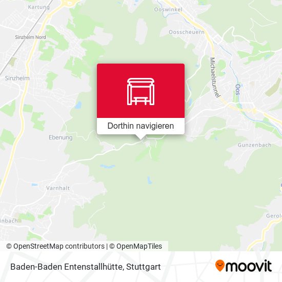 Baden-Baden Entenstallhütte Karte