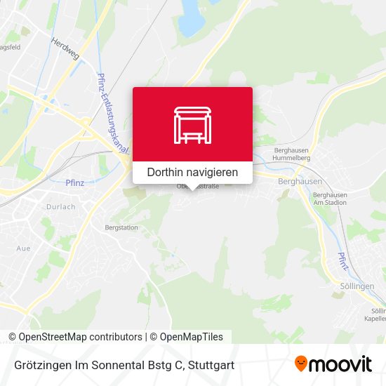 Grötzingen Im Sonnental Bstg C Karte