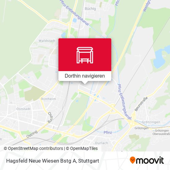 Hagsfeld Neue Wiesen Bstg A Karte