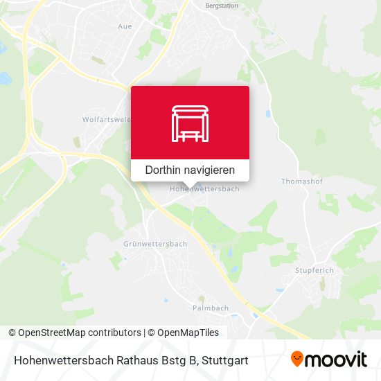Hohenwettersbach Rathaus Bstg B Karte
