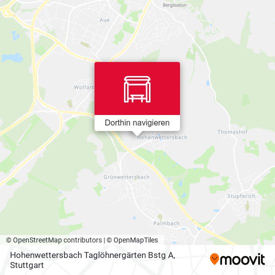 Hohenwettersbach Taglöhnergärten Bstg A Karte