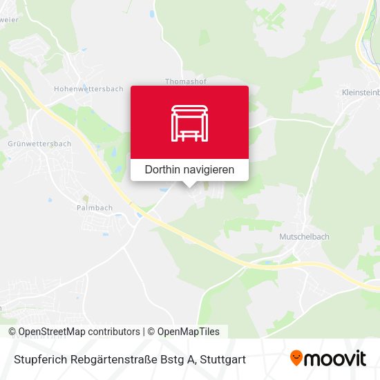 Stupferich Rebgärtenstraße Bstg A Karte