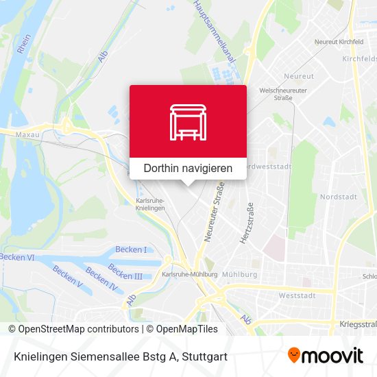 Knielingen Siemensallee Bstg A Karte