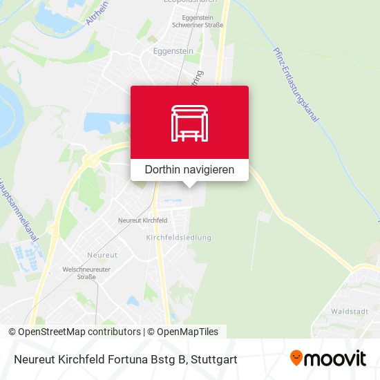 Neureut Kirchfeld Fortuna Bstg B Karte