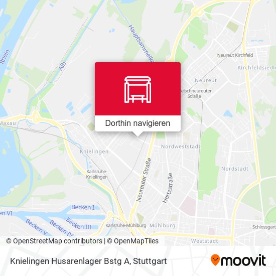 Knielingen Husarenlager Bstg A Karte