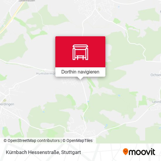 Kürnbach Hessenstraße Karte