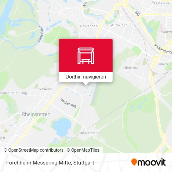 Forchheim Messering Mitte Karte