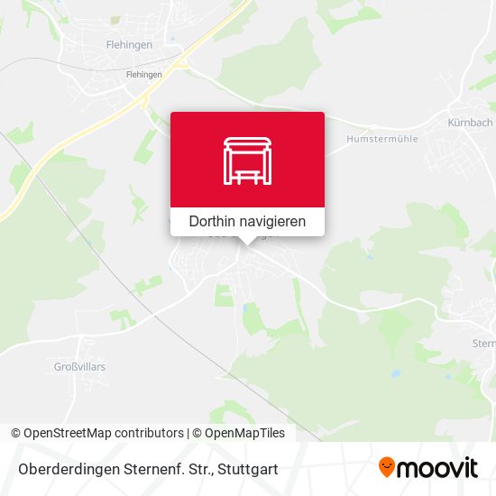 Oberderdingen Sternenf. Str. Karte