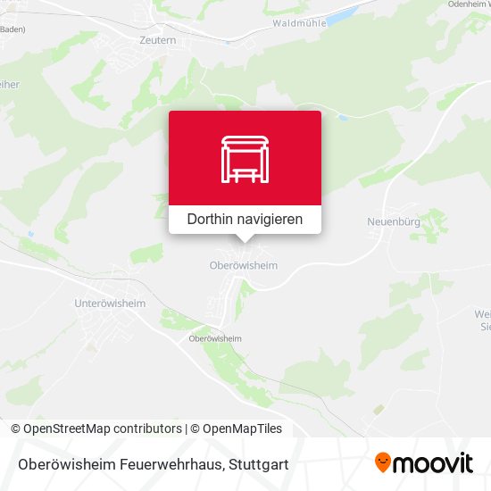 Oberöwisheim Feuerwehrhaus Karte