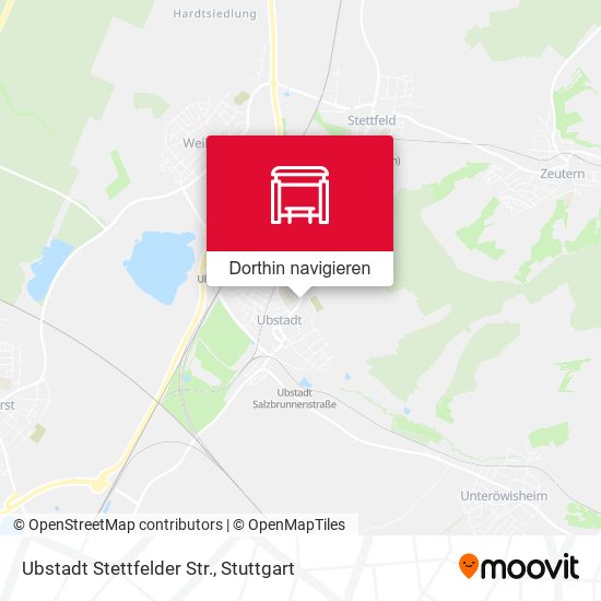 Ubstadt Stettfelder Str. Karte