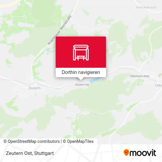Zeutern Ost Karte