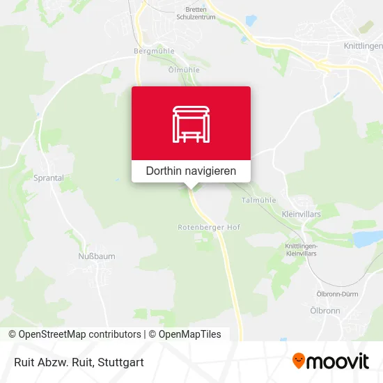 Ruit Abzw. Ruit Karte