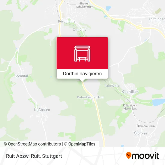 Ruit Abzw. Ruit Karte