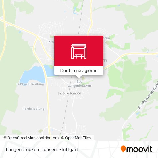 Langenbrücken Ochsen Karte