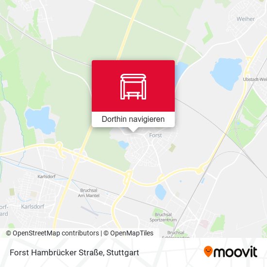 Forst Hambrücker Straße Karte