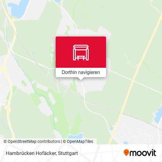 Hambrücken Hofäcker Karte