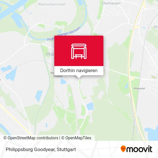 Philippsburg Goodyear Karte