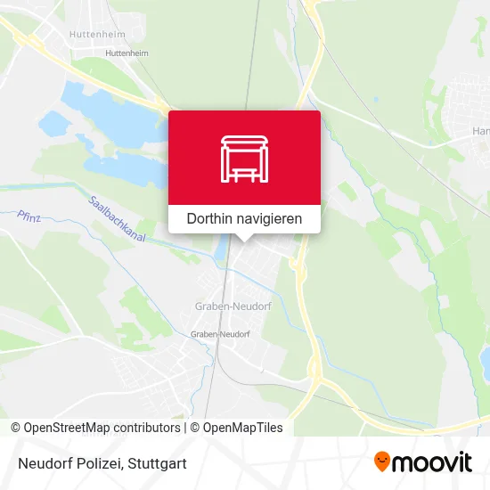 Neudorf Polizei Karte