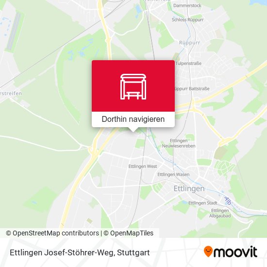 Ettlingen Josef-Stöhrer-Weg Karte