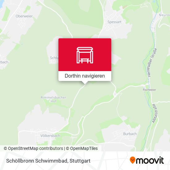 Schöllbronn Schwimmbad Karte