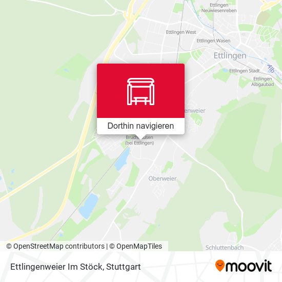 Ettlingenweier Im Stöck Karte