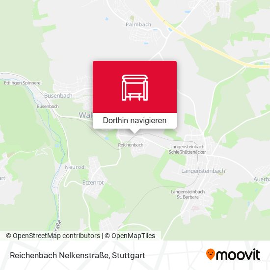 Reichenbach Nelkenstraße Karte