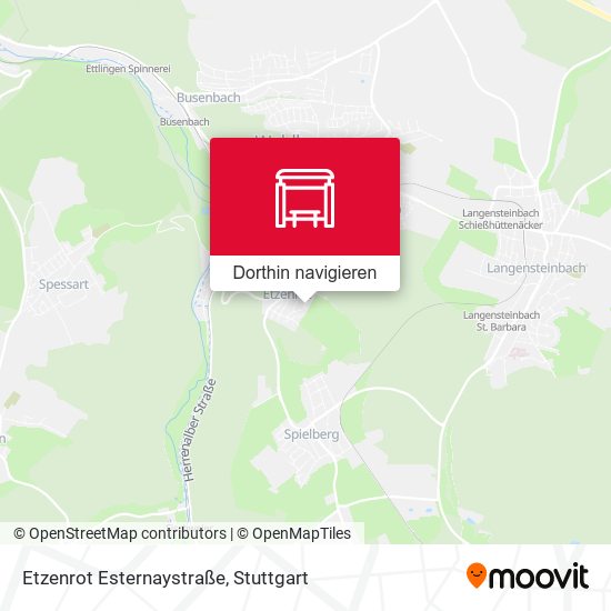 Etzenrot Esternaystraße Karte