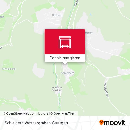 Schielberg Wässergraben Karte