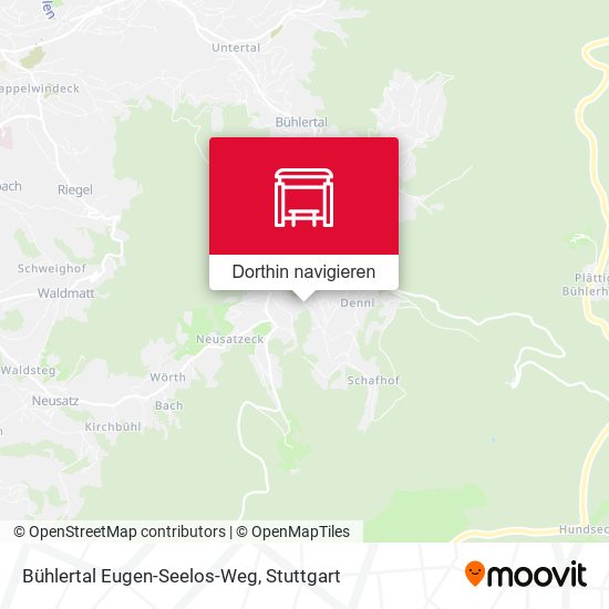 Bühlertal Eugen-Seelos-Weg Karte
