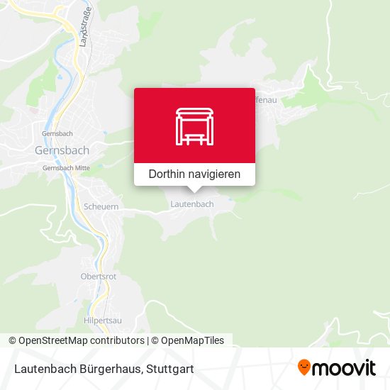 Lautenbach Bürgerhaus Karte