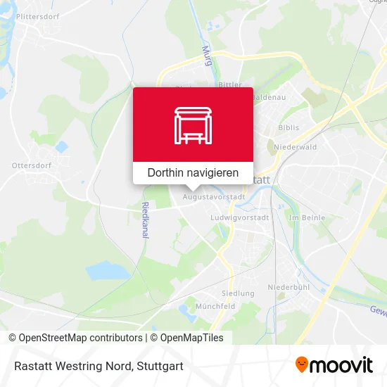 Rastatt Westring Nord Karte