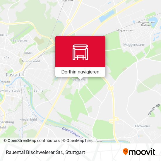 Rauental Bischweierer Str. Karte
