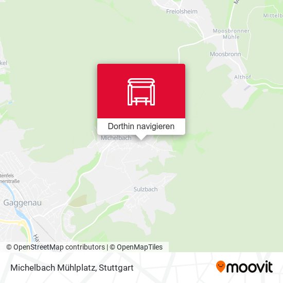 Michelbach Mühlplatz Karte