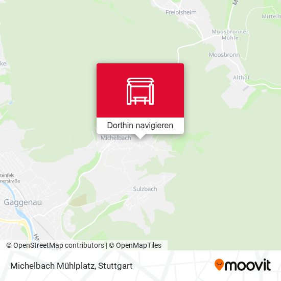 Michelbach Mühlplatz Karte