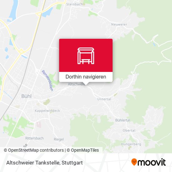 Altschweier Tankstelle Karte