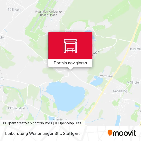 Leiberstung Weitenunger Str. Karte