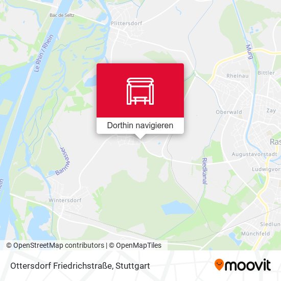 Ottersdorf Friedrichstraße Karte