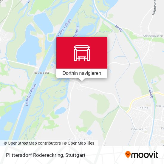 Plittersdorf Rödereckring Karte
