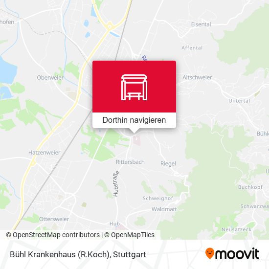 Bühl Krankenhaus (R.Koch) Karte