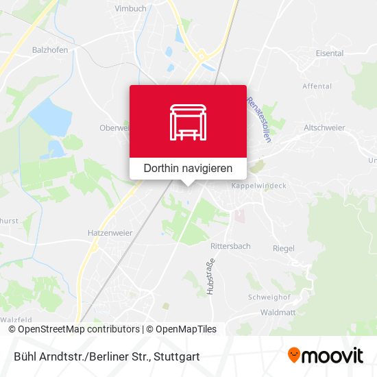 Bühl Arndtstr./Berliner Str. Karte