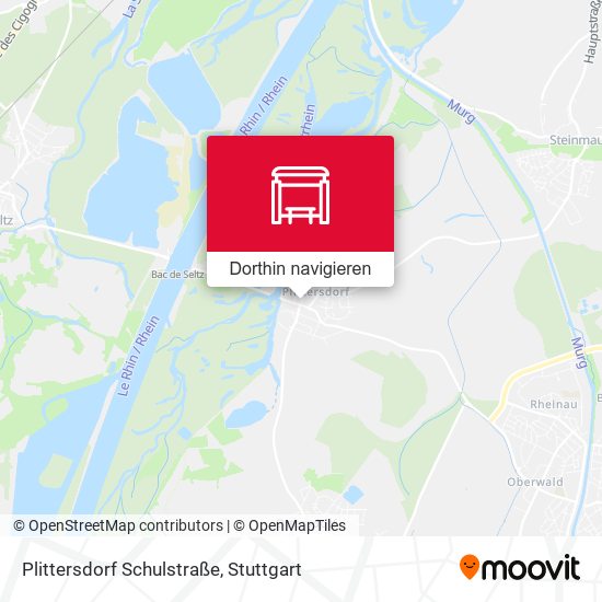 Plittersdorf Schulstraße Karte