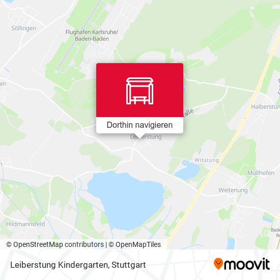 Leiberstung Kindergarten Karte