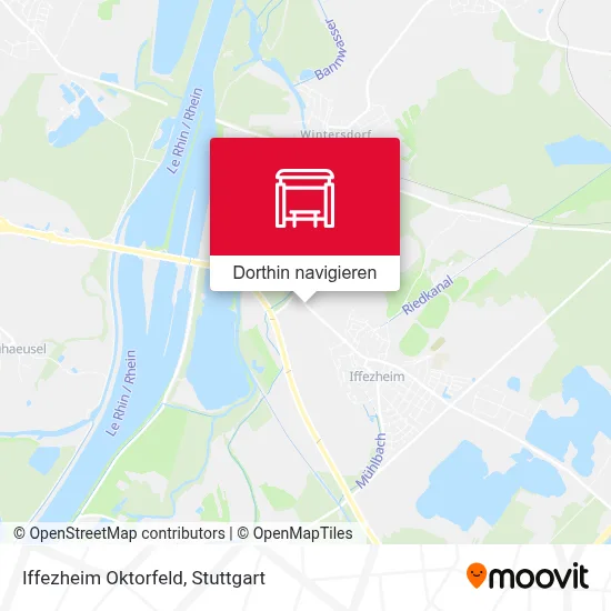 Iffezheim Oktorfeld Karte