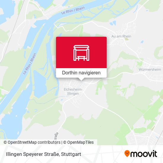 Illingen Speyerer Straße Karte