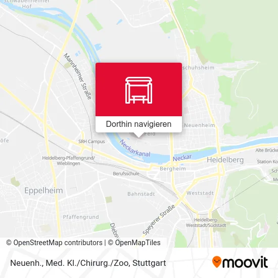 Neuenh., Med. Kl./Chirurg./Zoo Karte