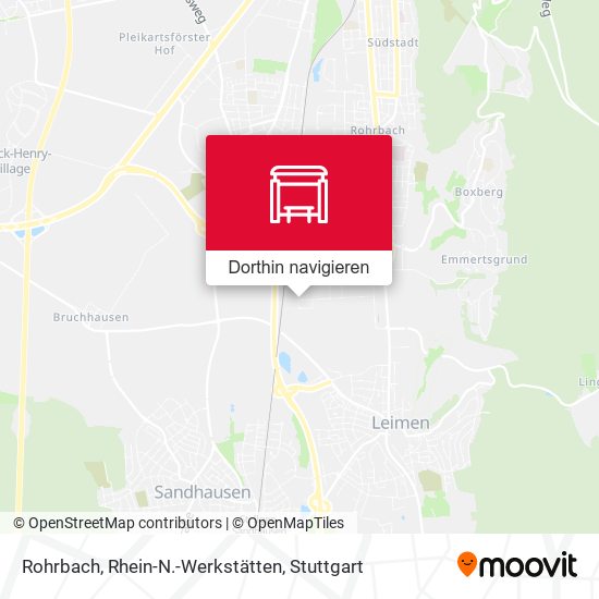 Rohrbach, Rhein-N.-Werkstätten Karte