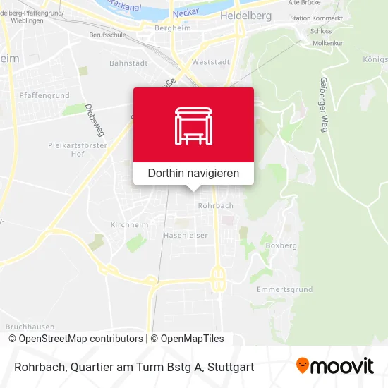 Rohrbach, Quartier am Turm Bstg A Karte