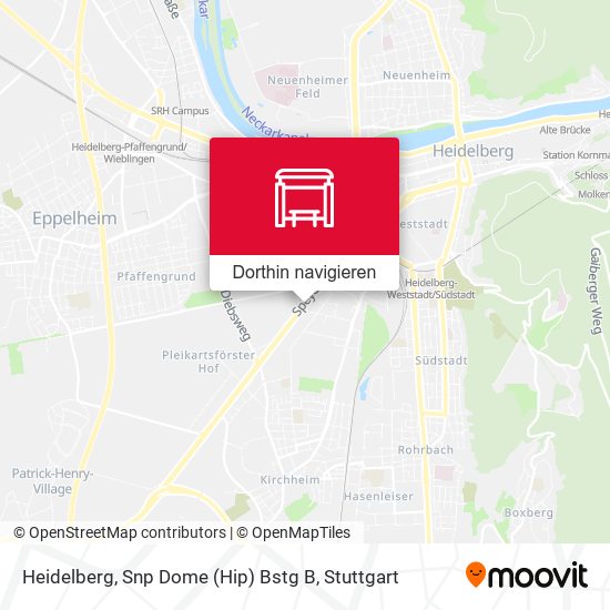 Heidelberg, Snp Dome (Hip) Bstg B Karte