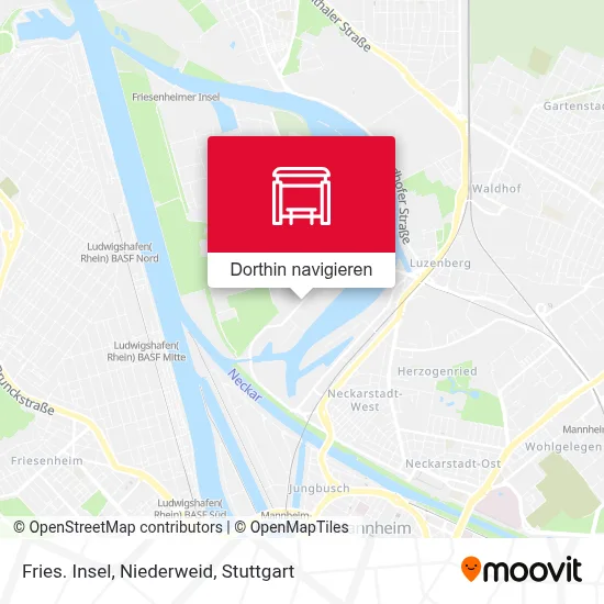 Fries. Insel, Niederweid Karte