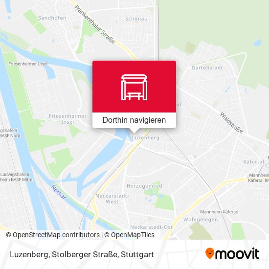 Luzenberg, Stolberger Straße Karte